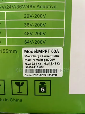 60ah Charger Controller MPPT Yohako