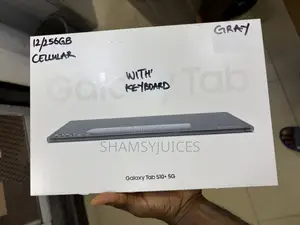 New Samsung Galaxy Tab S10+ 5G 256 GB Black