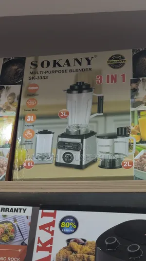 Sokany 3 in 1 Heavy Duty Blender