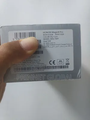 New Honor Magic8 Pro 512 GB Silver