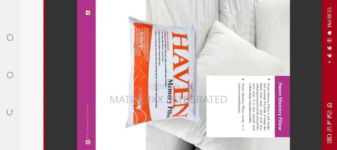 Haven Memory Pillow