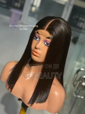 2/4 Human Hair Available in 14inches 10 Inches and 18inches