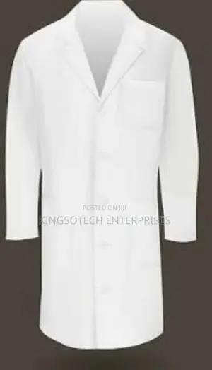 Lab Coat White and Blue Colors Available