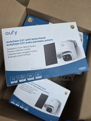 Eufycam C37 With Solar Panel Security Camera