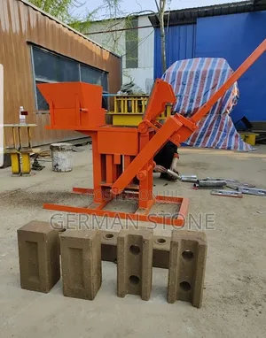Manual Interlocking Brick Making Machine Used To Produce Compressed