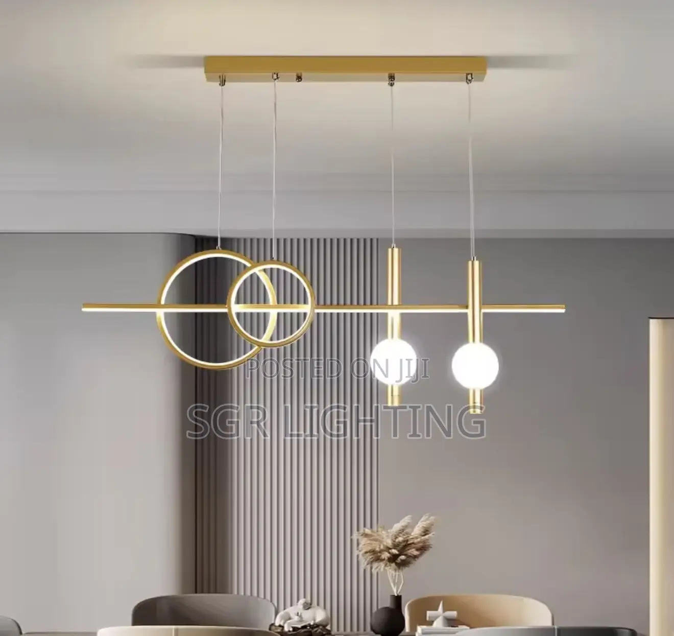 Minimalist Decor Dining Room Chandelier