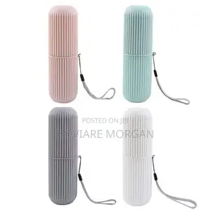 Portable Toothpaste and Toothbrush Case