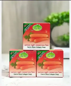 Jam Carrot Gluta Collagen Soap