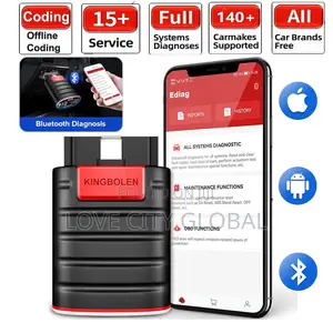 Kingbolen Ediag Obd2 Car Bluetooth Scanner Full Diagnostic 15 Reset