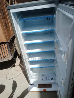 168 Liters Lg Upright Freezer, Ice Block Maker, 110 Watts,Silver Color
