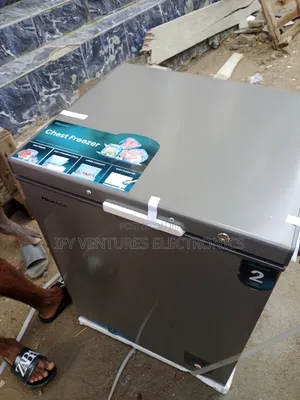 142 Liters Hisense Chest Freezer With 2 Years Warranty, Silver Color
