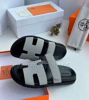 Hermes Leather Slipers Covered 40-46