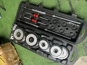50kg Chrome Box Dumbell With Barbell