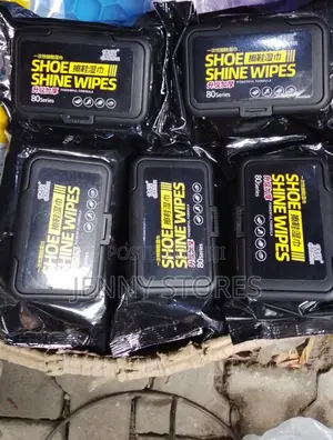 80pcs Shoe Shine Wipes