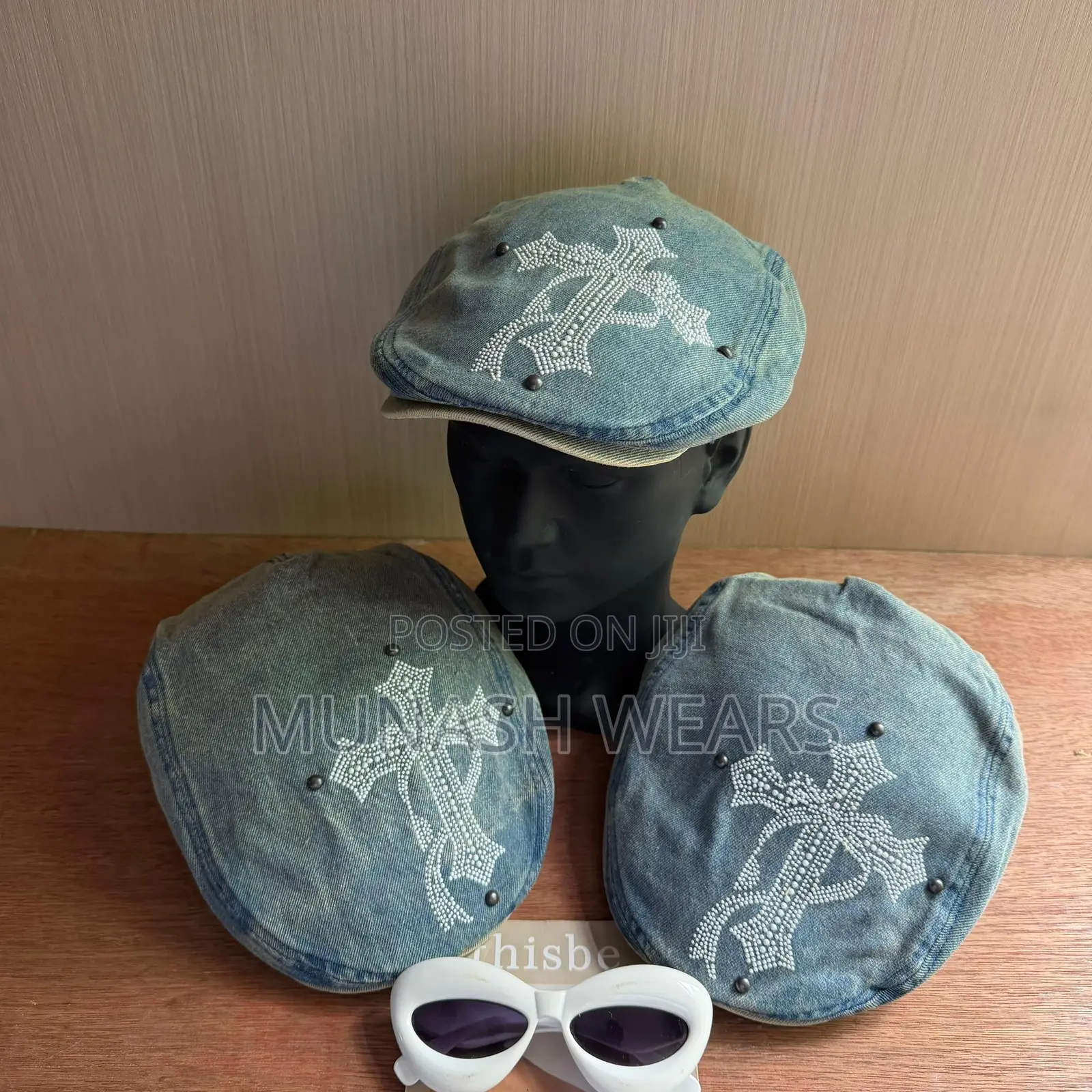 Denim Patchwork Kangol