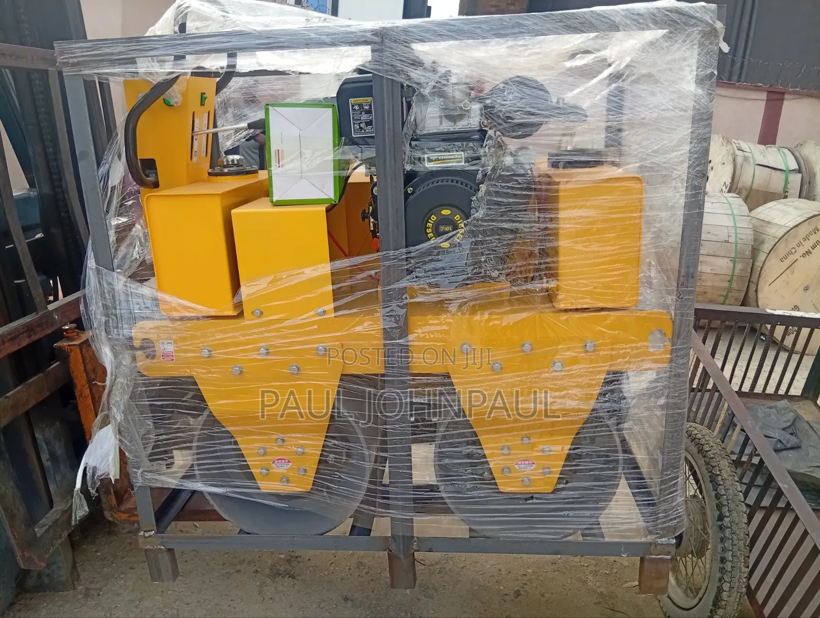 Double Drum Roller Machine