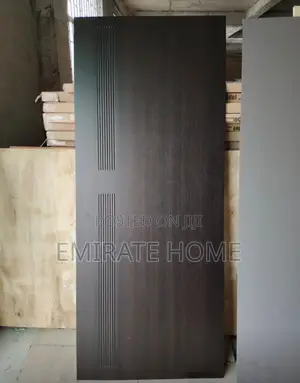 HDF Hard Wooden Room Door 3ft 7ft With Frame and Key