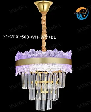 Crystal Chandelier With Led Bulb Available