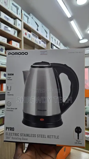 Porodo Pyro Stainless Electric Kettle