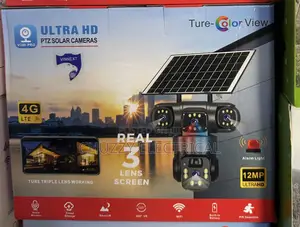 4g Lte Triple Lens Solar PTZ Camera