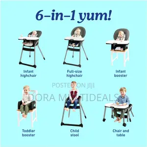6in1 Graco Table2table Lx Highchair, With Infant Head Support