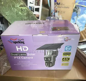 Dual Lens Solar PTZ Camera