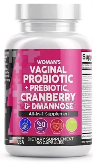 Vaginal Probiotics + Prebiotics Cranberry Damannose