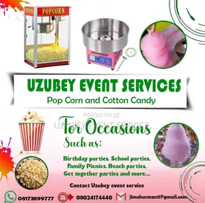 Popcorn And Cotton Candy