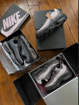 Nike Air Max 95 Air Sp Dark Violet Ore and Burgundy Ash Colorway.