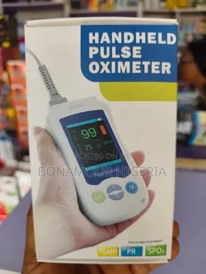 Hand Held Pulse Oximeter for Spo2, Temp Pulse Rate
