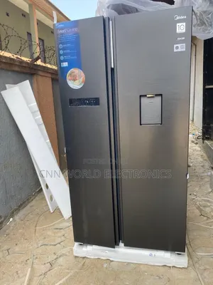 High Quality Midea Inverter Side by Side Fridge With Dispenser 460l