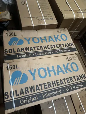 Best Distributor of 150l Yohako Solar Water Heater in Lagos