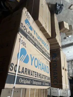 150 L Yohako Solar Water Heater in Ojo Lagos. Best Importer Seller