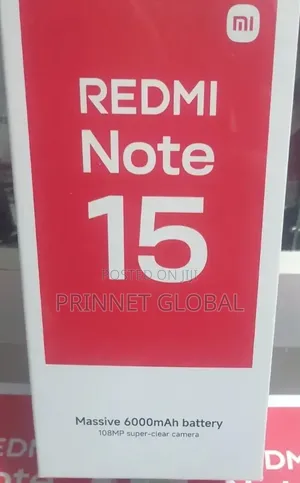 New Xiaomi Redmi Note 15 256 GB Blue