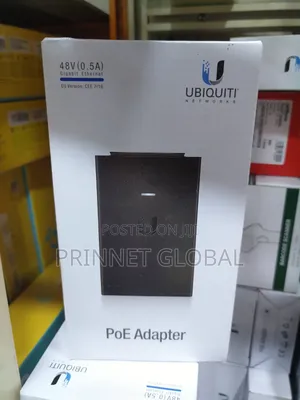 Ubiquiti 48v Poe Adapter Gigabit Ethernet