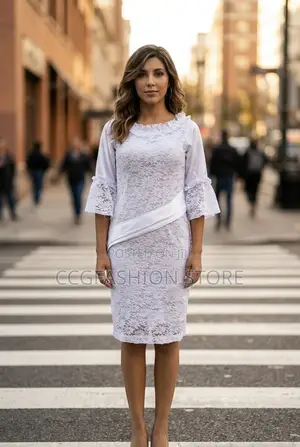 White Pencil Dress