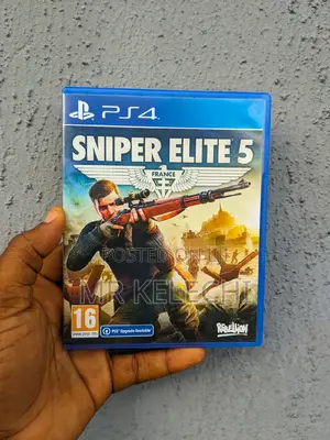 Neatly Used Sniper Elite 5 for Ps4 and Ps5