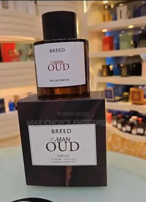 Breed My Man Oud – Lasts Up to 96h – Men Perfume – 3.4oz / 100ml – Edp