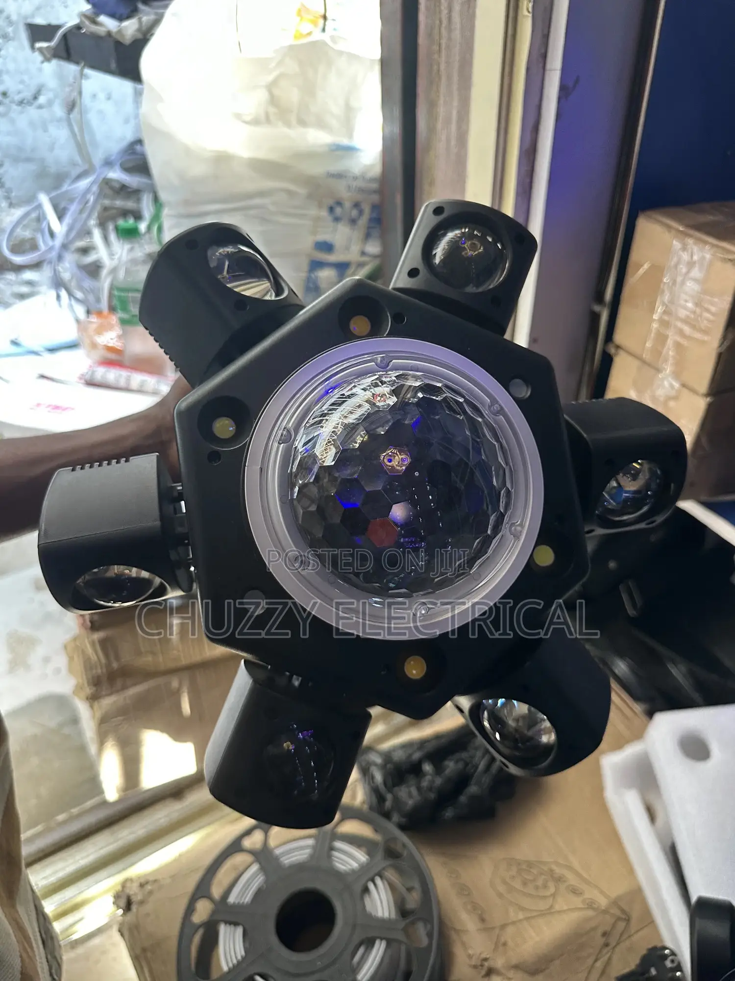 6-Head Rotating Led Disco Stage Light