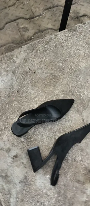 Slingback Block Heel Pumps