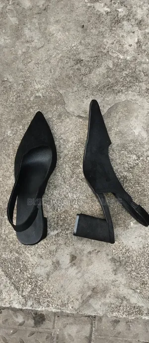 Slingback Block Heel Pumps