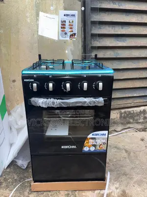 Bruhm 50x50 4burner Gas Cooker Brand New