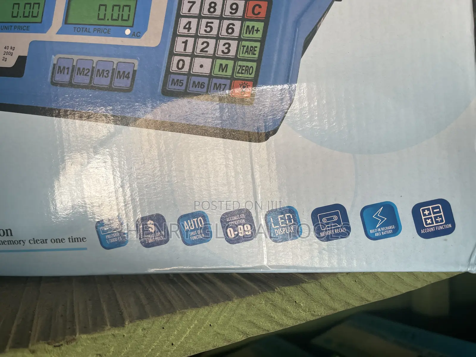 Digital Led Display Electronic Pricing Measuring Scale