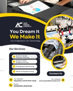 We Design, We Print, We Brand!