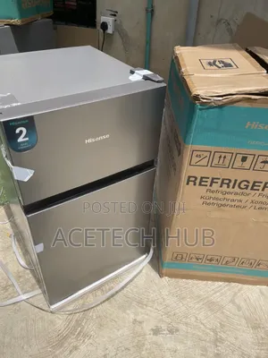 87 Liters Portable Hisense Double Door Refrigerator