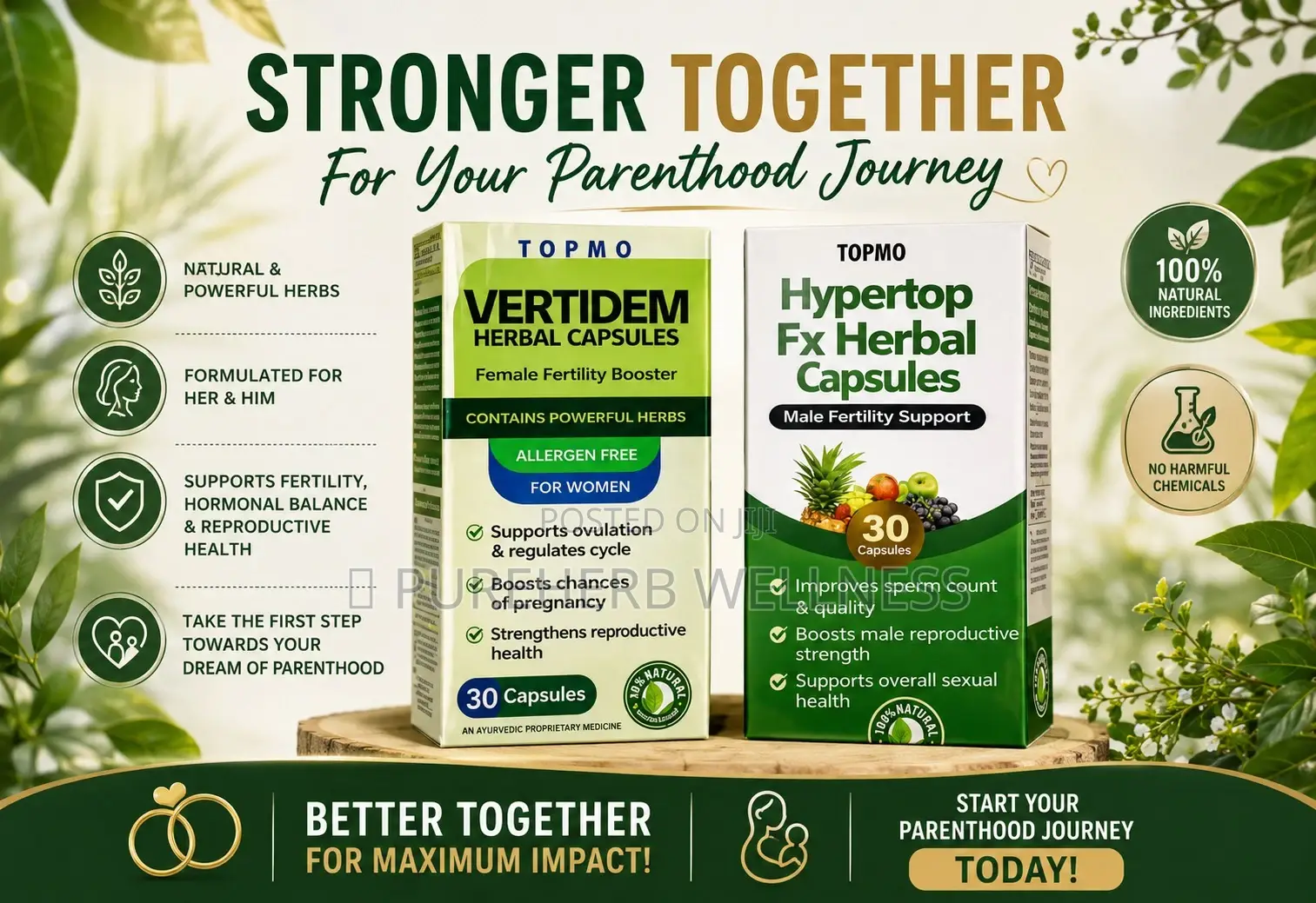 Hypertop Fertility Solution and Vertidem Fertility Solution