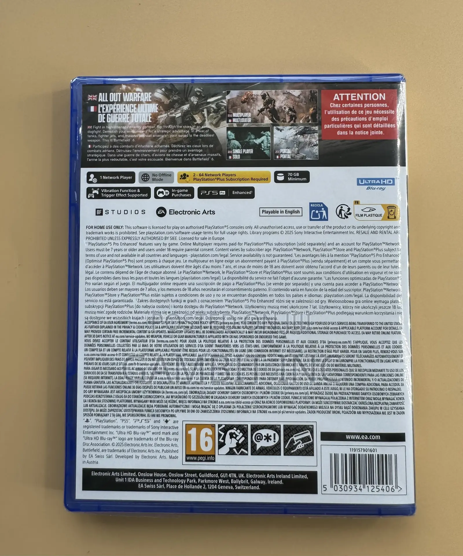 Playstation 5 Battlefield 6