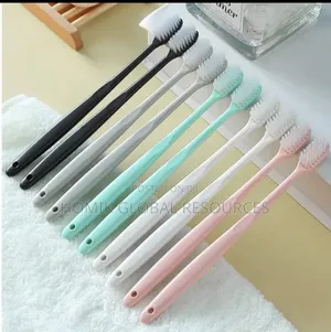 10pcs Macaron Soft Bristles Kiddies Toothbrush With Protective Covers