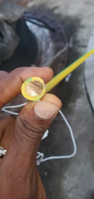 Heavy Duty 50mm 1-Core Earth Cable (Green/Yellow) Available!
