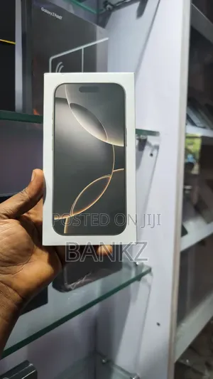 New Apple iPhone 16 Pro 256 GB Black